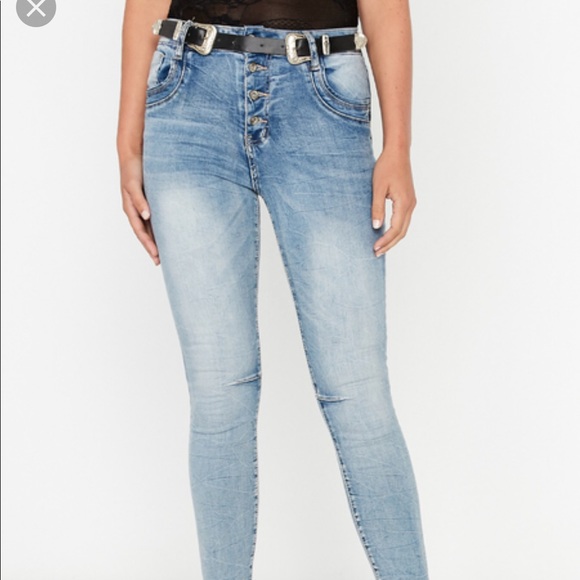 Buffalo Faith mid rise skinny stretch jeans. Sz.27 - Picture 2 of 8